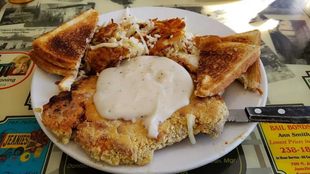 Chicken Fried Steak and Eggs
