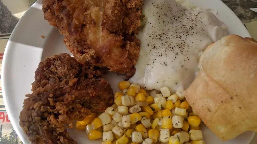 Fried Chicken with All the Fixins
