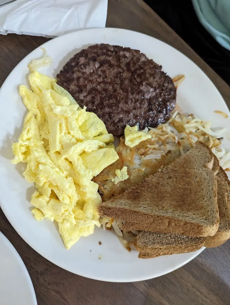 Hamburger Steak Breakfast