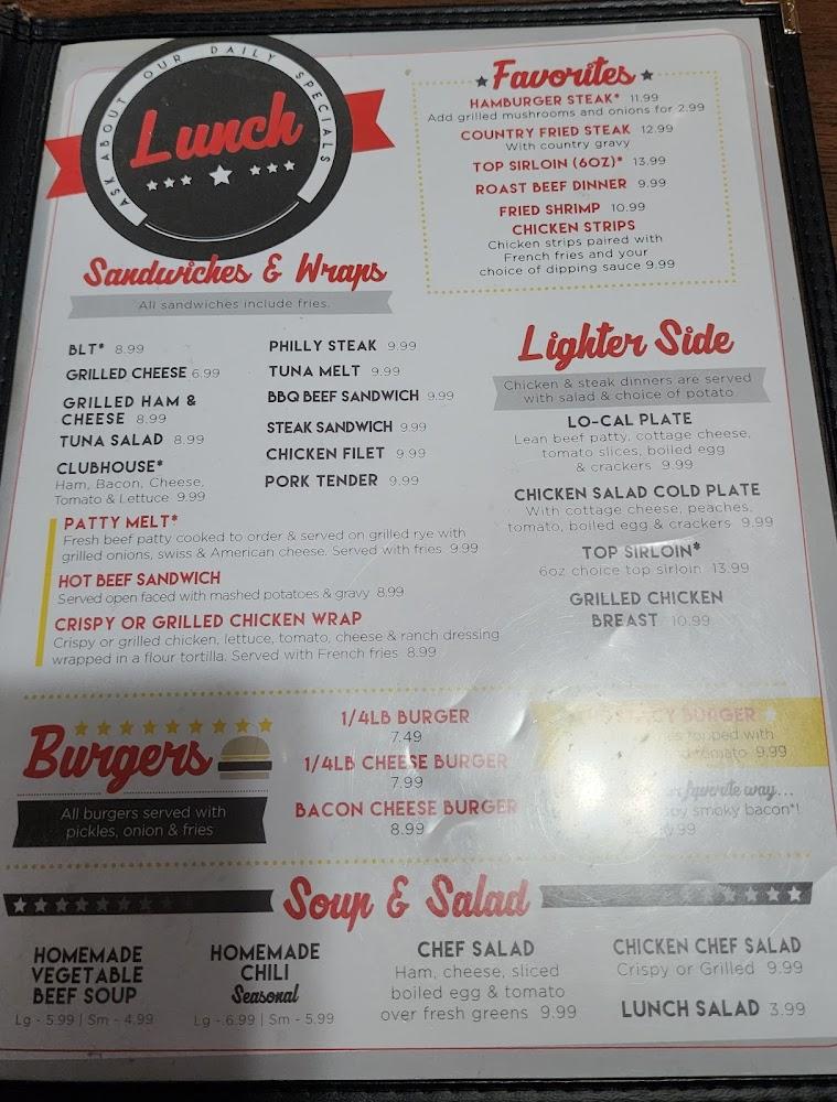 Stacy's Restaurant Menu image 4