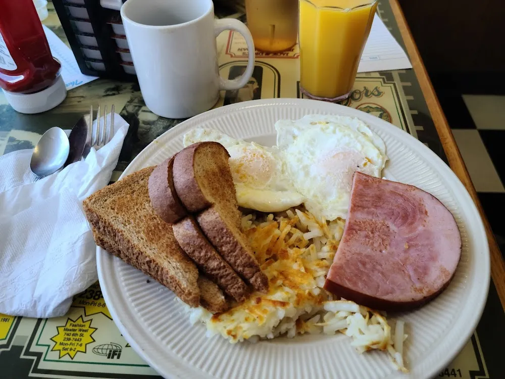 The Hungry Man Breakfast Platter